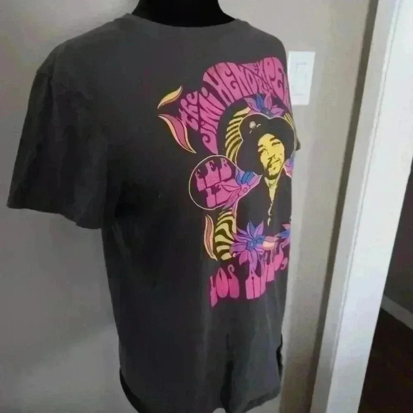 Jimi Hendrix Women's Gray  The Jimi Hendrix Experience Tee M - Picture 3 of 11